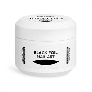 NAIL ART Black Foil